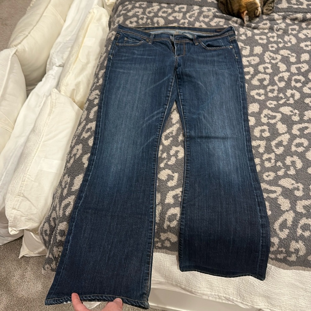 Citizens of humanity low waist flair jeans